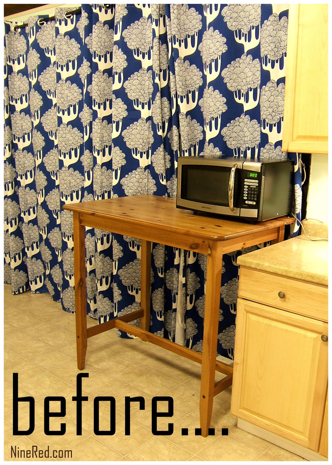 Nine Red: IKEA Hack: Cheap & Easy Kitchen Cart