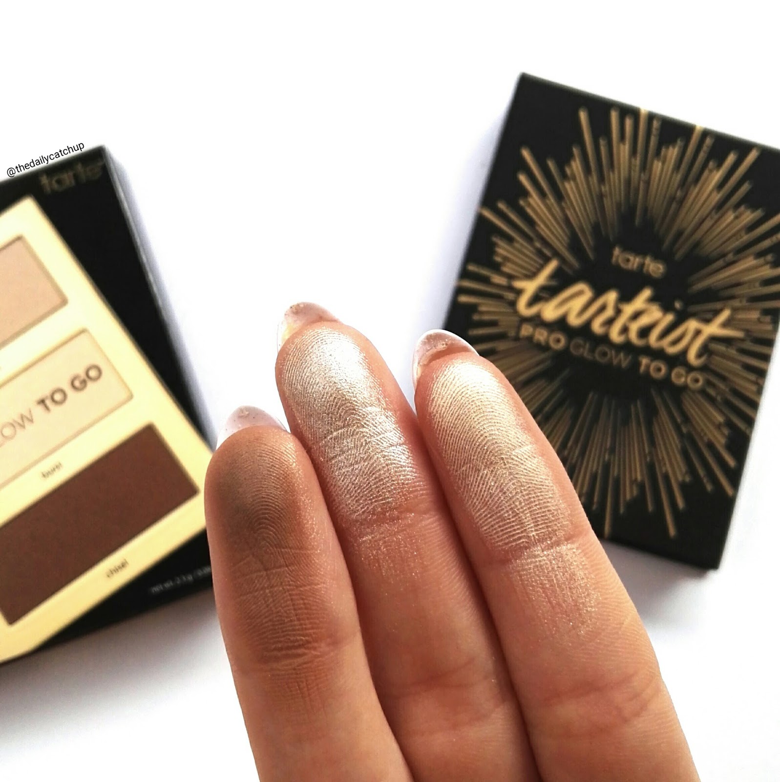 tarte glow to go palette