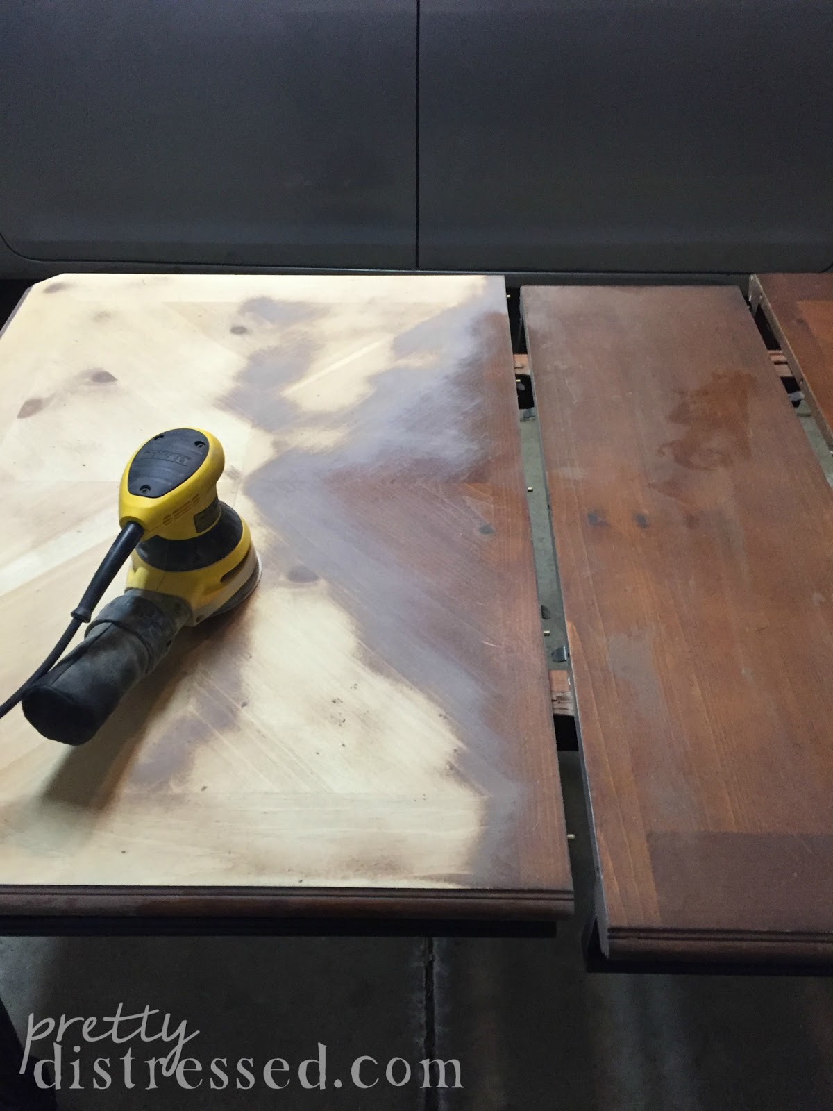 Pretty Distressed The Making of a Farmhouse Table