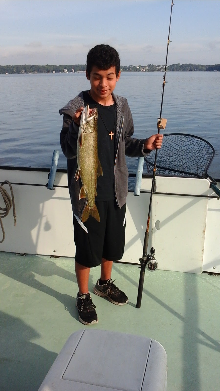 Norton's Lake Report and Catch of the Day LAKE TROUT FISHING BIG GREEN