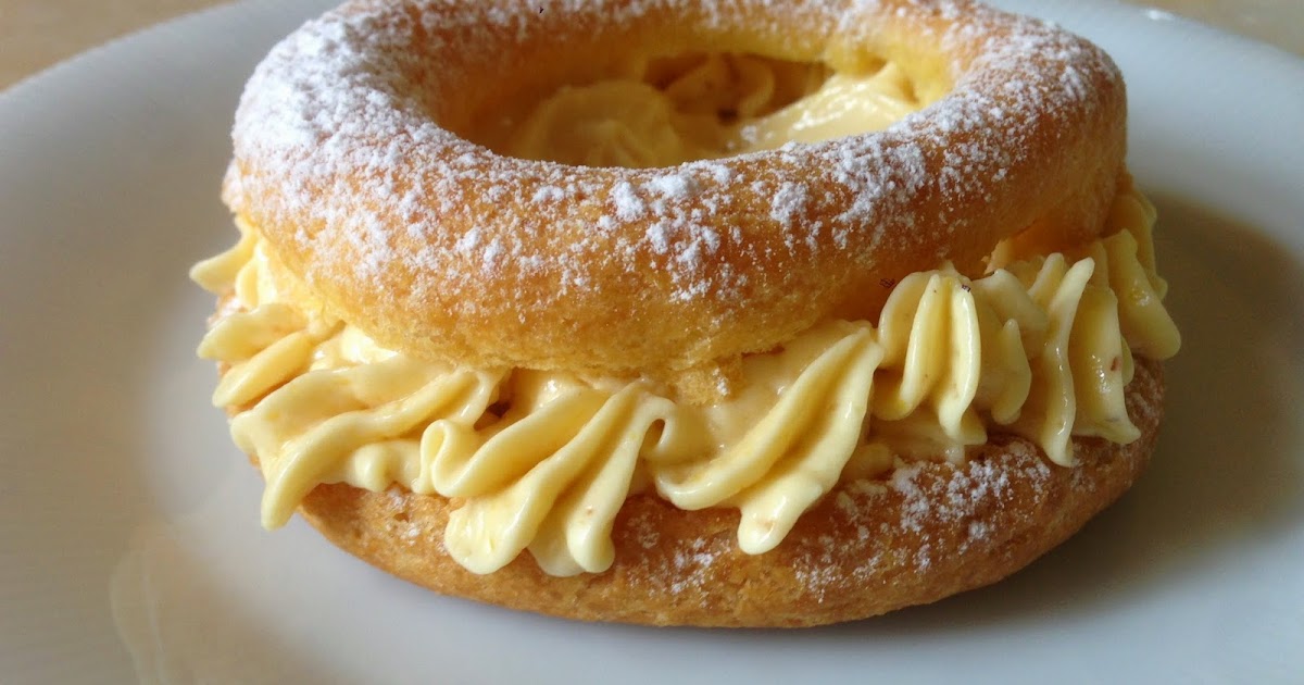 Paris Brest Con Crema Mousseline Di Philippe Conticini