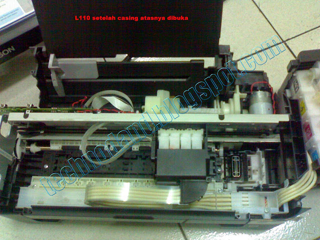 Cara Membongkar Casing dan Mengganti  Head Printer EPSON L110, L300, L310, L210