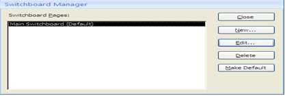 Membuat SwitchBoard di Access 2007 ~ Sebuah Catatan Kecil