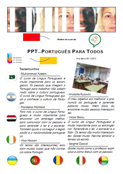Boletim do PPT - Português Para Todos