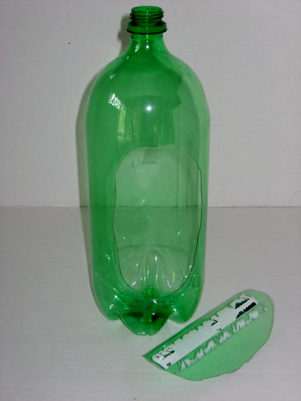 Luksi Creations How to make a holder for your yarn out of a pop bottle