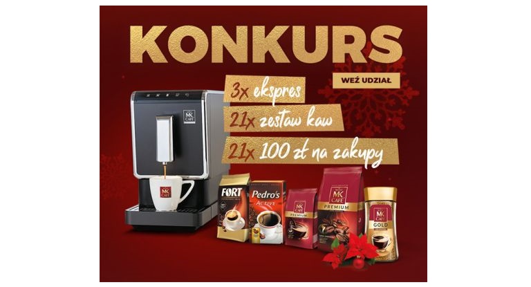 Wygraj ekspres do kawy MK Cafe Barista 8300 Konkurs