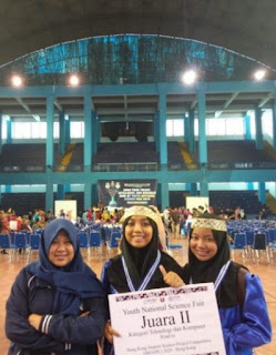  Dua siswa Madrasah Aliyah Negeri Insan Cendekia  Tim Robotik MAN IC Kendari Raih Medali Perak Youth National Science Fair 2019