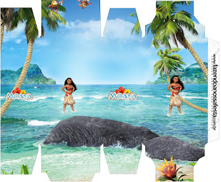 Moana: Cajas para Imprimir Gratis. Cajas para Imprimir Gratis de Moana.
