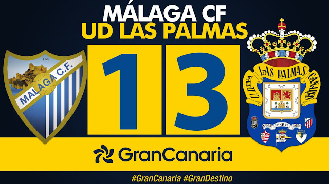 Marcador Málaga CF 1 - UD Las Palmas 3 Marcador Málaga CF 1 - UD Las Palmas 3