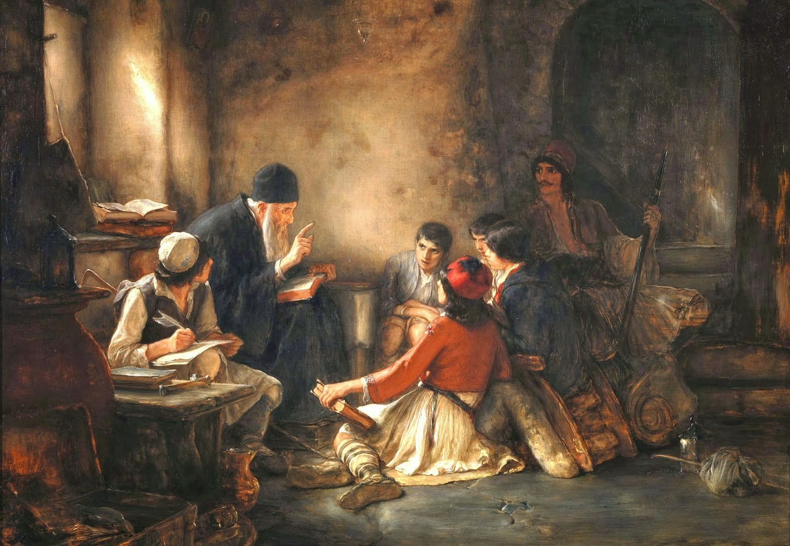 Πίνακες από την σημμετοχή του κλήρου στην επανάσταση του 1821