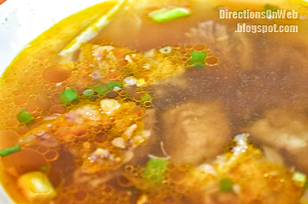 Obat is a soup dish in Legazpi City Albay Bicol