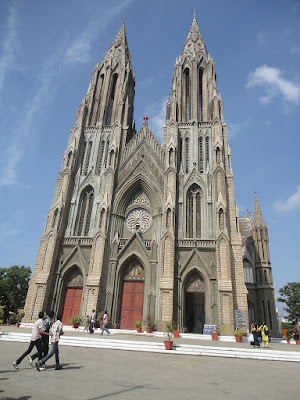 tourist destination in mysore St. Philomena’s Cathedral