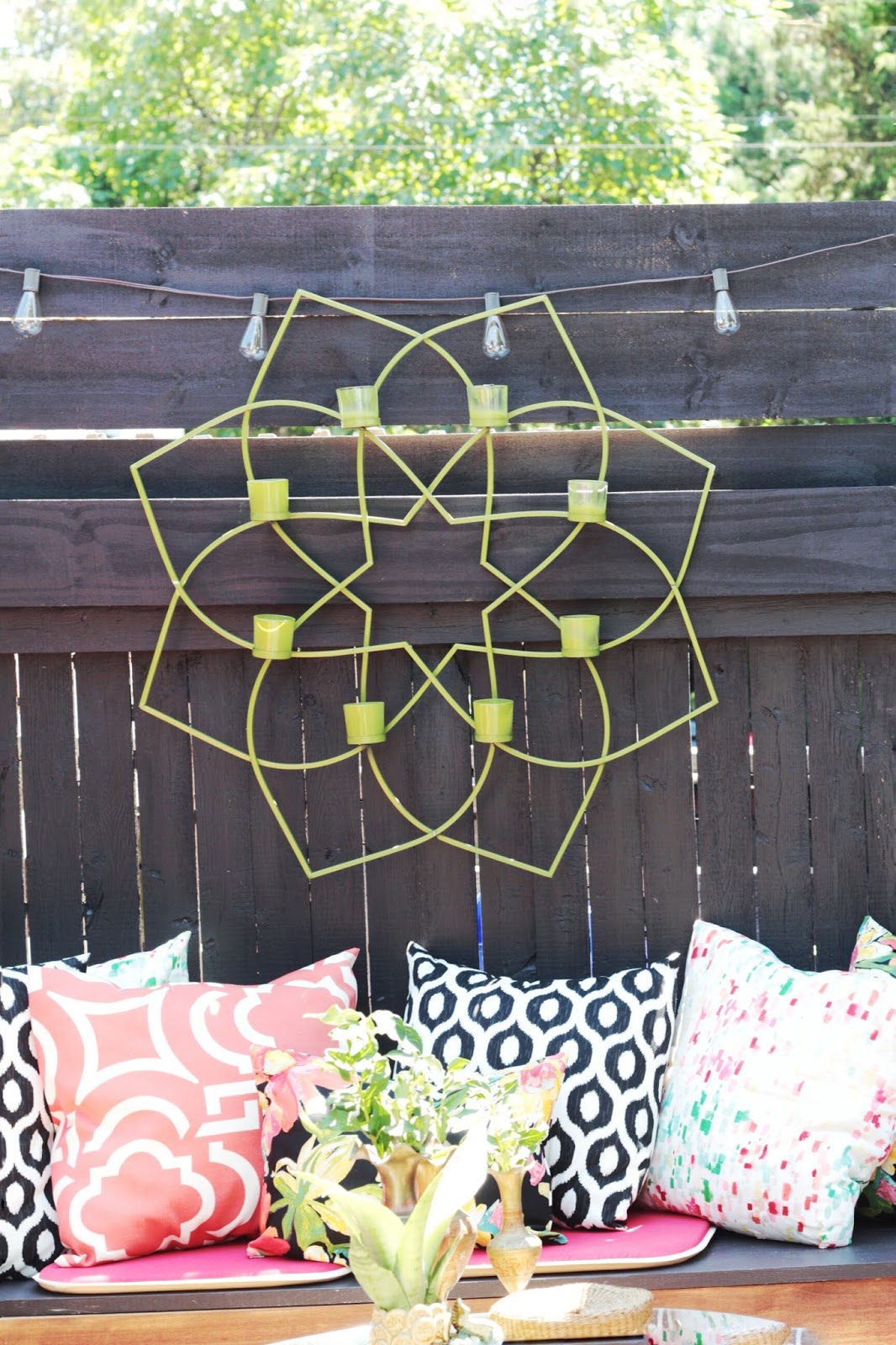 Easy Outdoor Wall Decor - Made by Carli