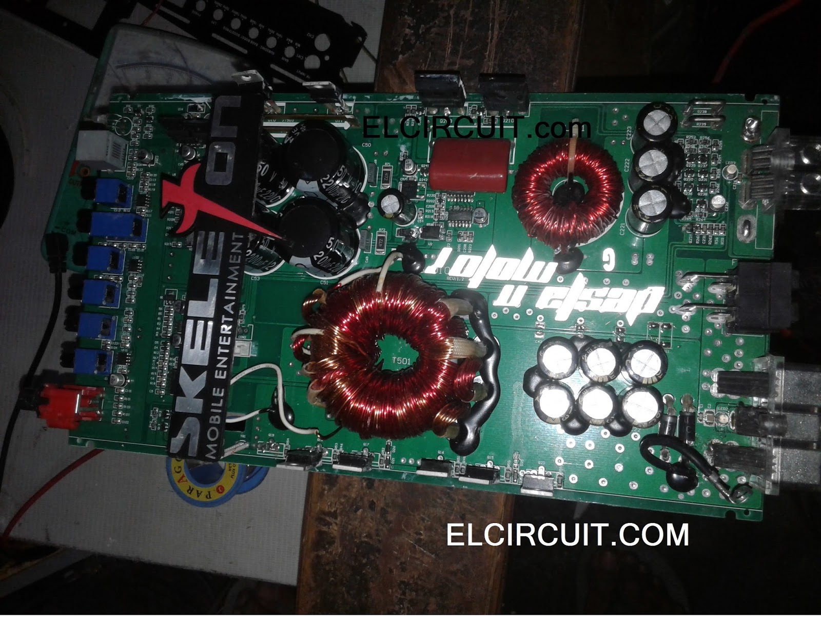 One of Cause Car power amplifier Protect Electronic Circuit