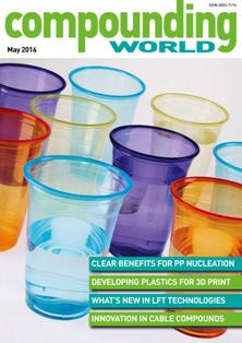 Compounding World - May 2016 | ISSN 2053-7174 | TRUE PDF | Mensile | Professionisti | Polimeri | Pellets | Chimica | Materie Plastiche
Compounding World is a monthly magazine written specifically for polymer compounders and masterbatch producers around the globe.
Each and every month, Compounding World covers key technical developments, market trends, strategic business issues, legislative announcements, company profiles and new product launches. Unlike other general plastics magazines, Compounding World is 100% focused on the specific information needs of compounders and masterbatch producers.
Compounding World offers:
- Comprehensive global coverage
- Targeted editorial content
- In-depth market knowledge
- Highly competitive advertisement rates
- An effective and efficient route to market