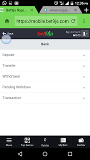How to Deposit Money to Bet9ja Online Account.