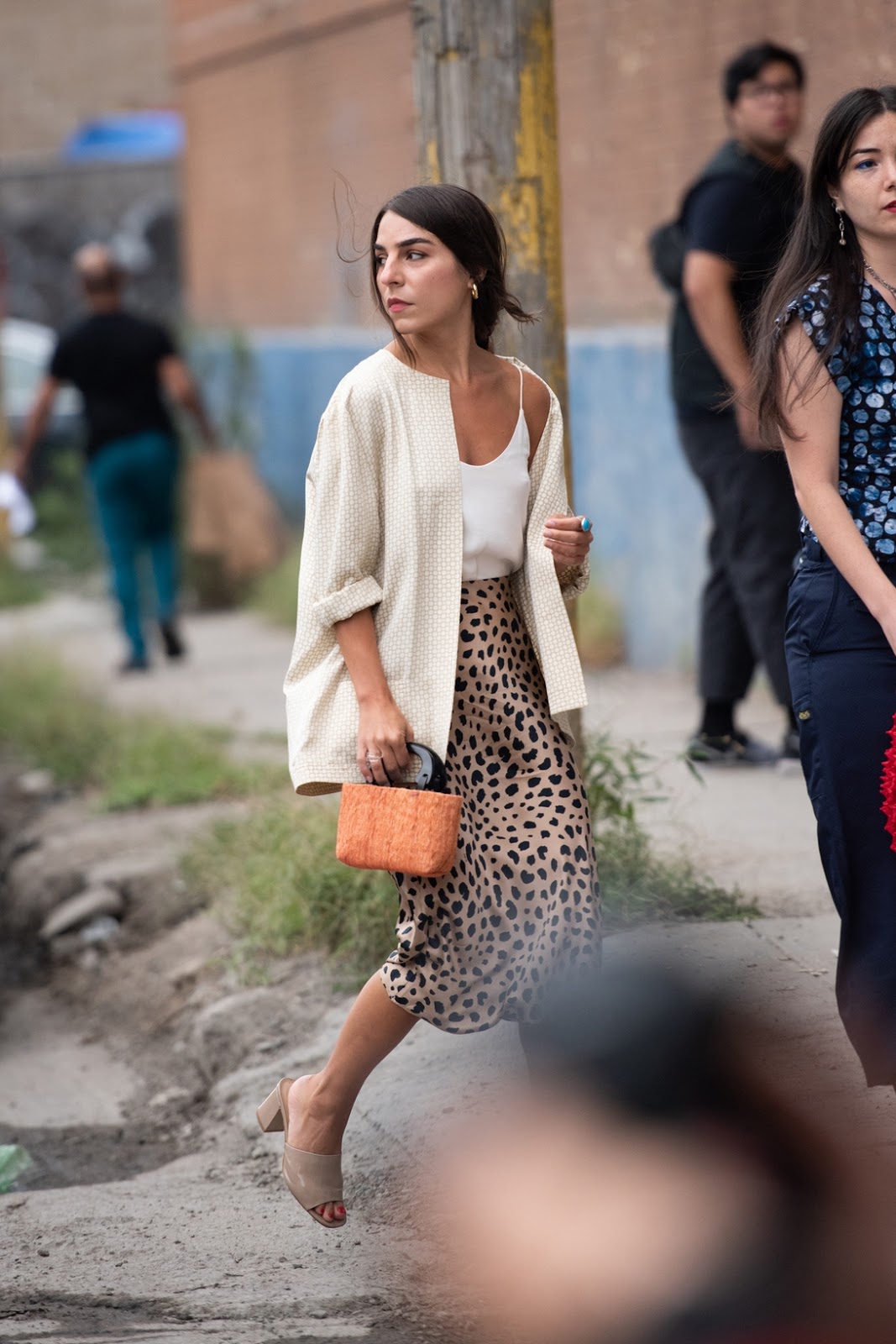 This Leopard-Print Skirt Outfit Is Perfect for Date Night