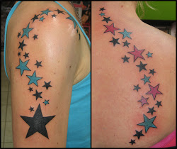 star tattoos tattoo shooting different stars many versions tar designs girly tatto tatoos arm seem form popular unique 3d