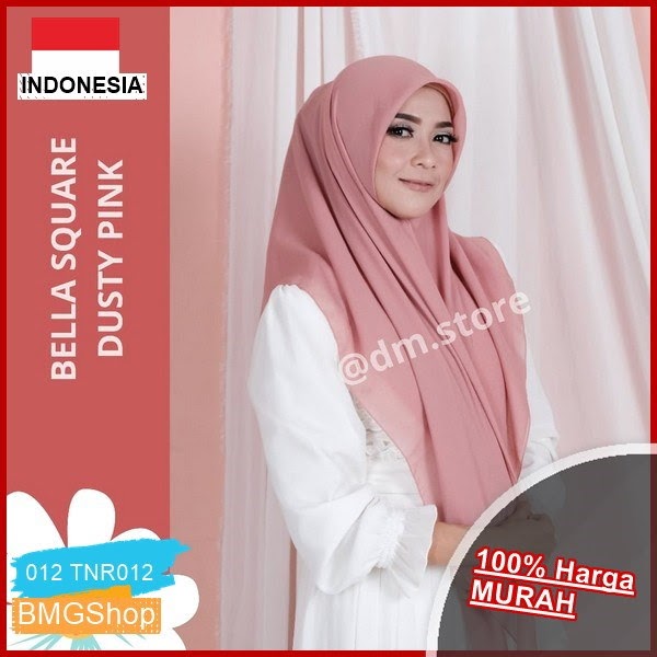 TNR012 Bella Square Hijab Jilbab Segi BMGShop