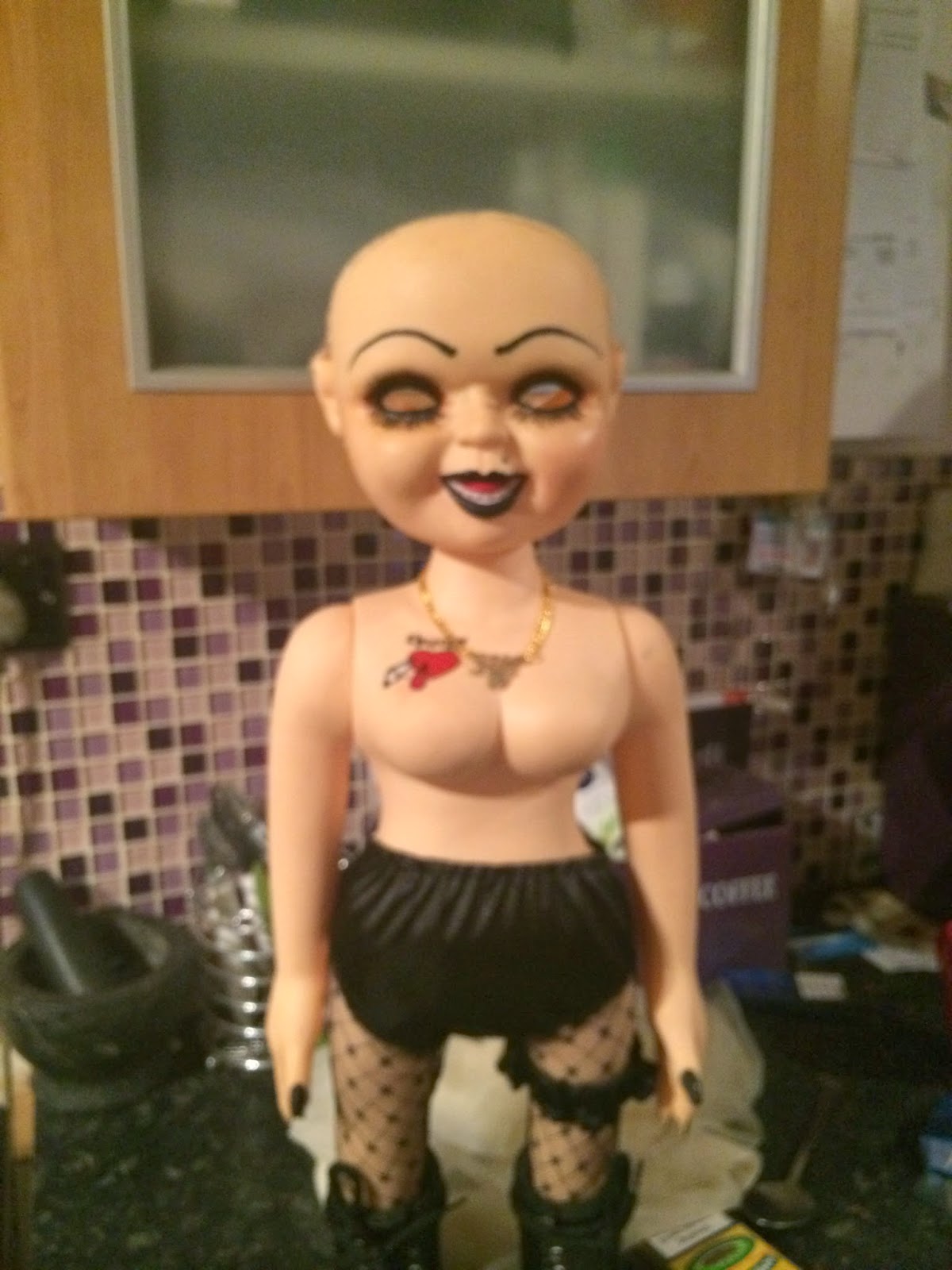 Custom Made Bride Of Chucky Tiffany Doll March 2014