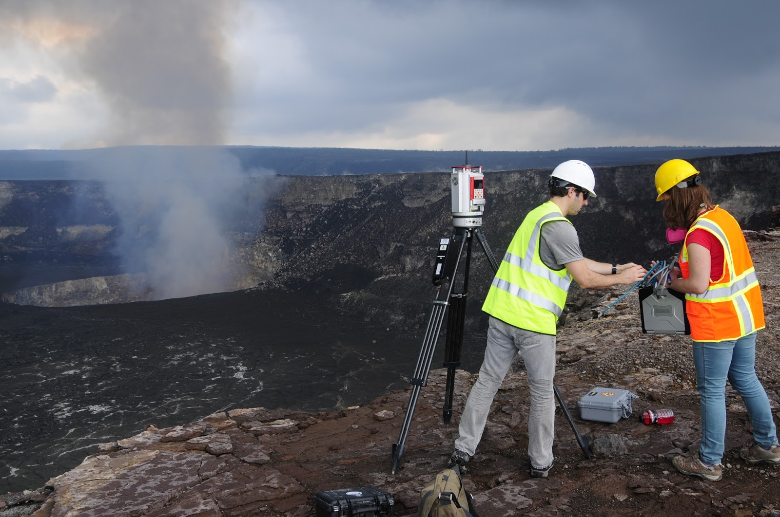 Volcano Steve's EarthPage What Volcanologists Do A LiDAR Study of