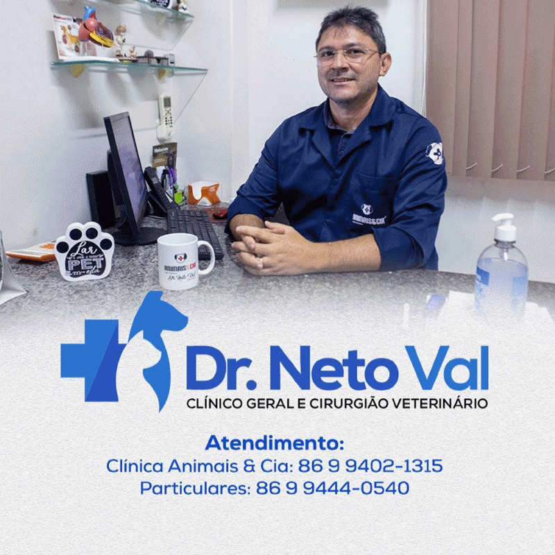 Clínica Animais & Cia | Dr. Neto Val, Clínico Geral e Cirurgião Veterinário