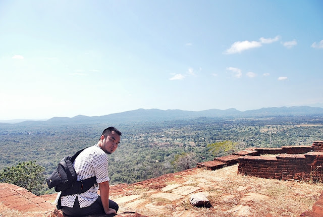 Marky Ramone Go atop Sigiriya Rock