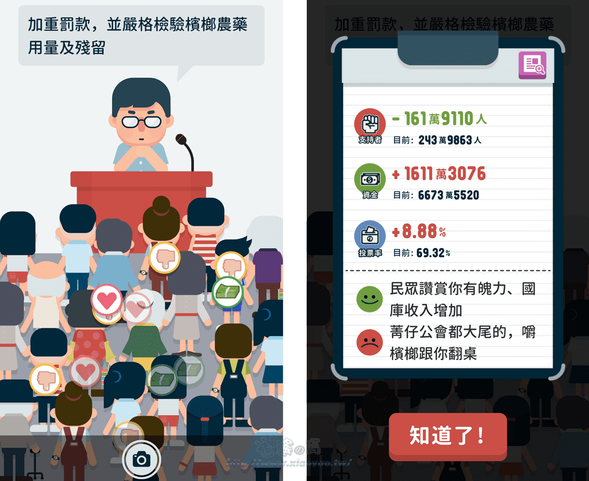 「2020 大總統」選舉模擬遊戲