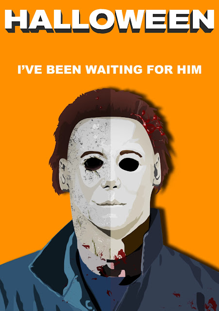 Download The Horrors Of Halloween An Orange And Black Halloween 2018 PSD Mockup Templates