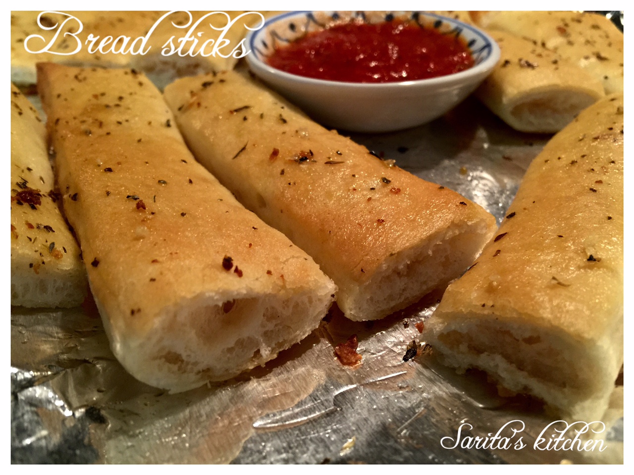 Sarita's Kitchen Blog Bread sticks