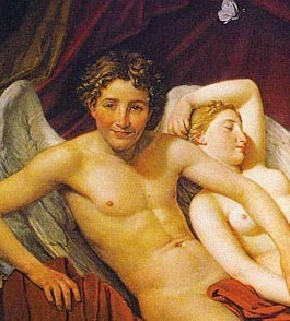 cupid psyche Jacques louis david and