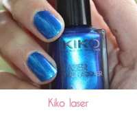 vernis à ongles kiko laser