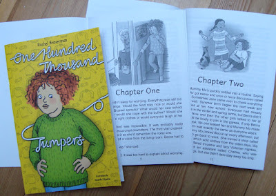 One Hundred Thousand Jumpers A book about an adopted girl written by Rachel Braverman, illustrated by Amanda Lillywhite and designed by Erik Christopher