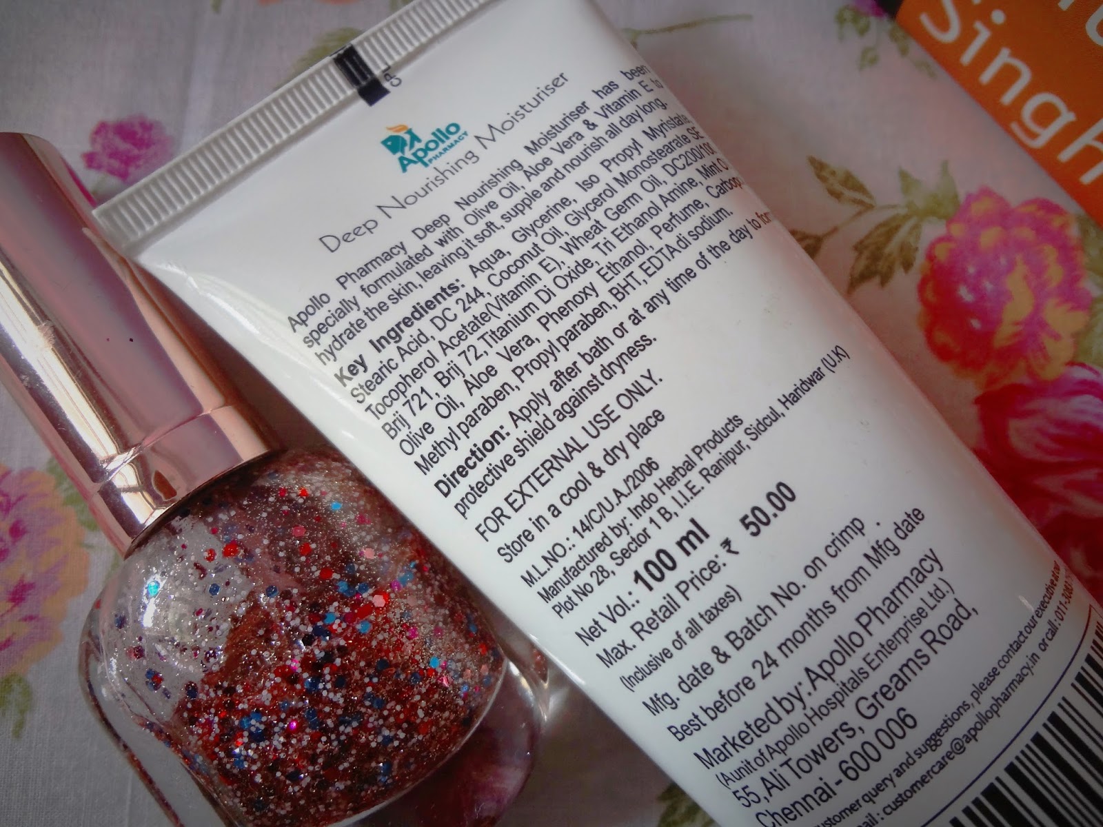 apollo deep nourishing moisturiser