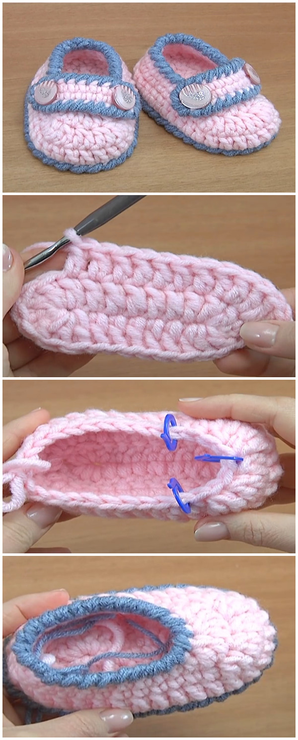 Easy to Crochet Baby Booties