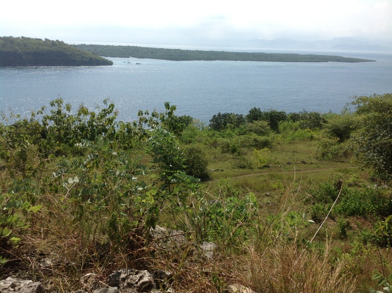 View Ceningan lokasi Tanah Sakti Nusa Penida