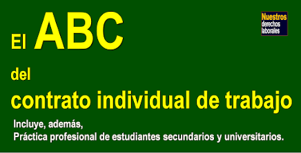 ABC del CONTRATO DE TRABAJO.