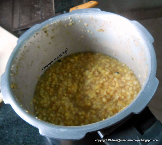 kalakkalsamayal Buckwheat Pongal