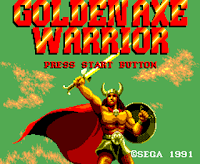 Golden Axe Warrior - Título