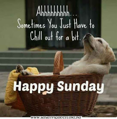 Sunday Quotes chill out a bit
