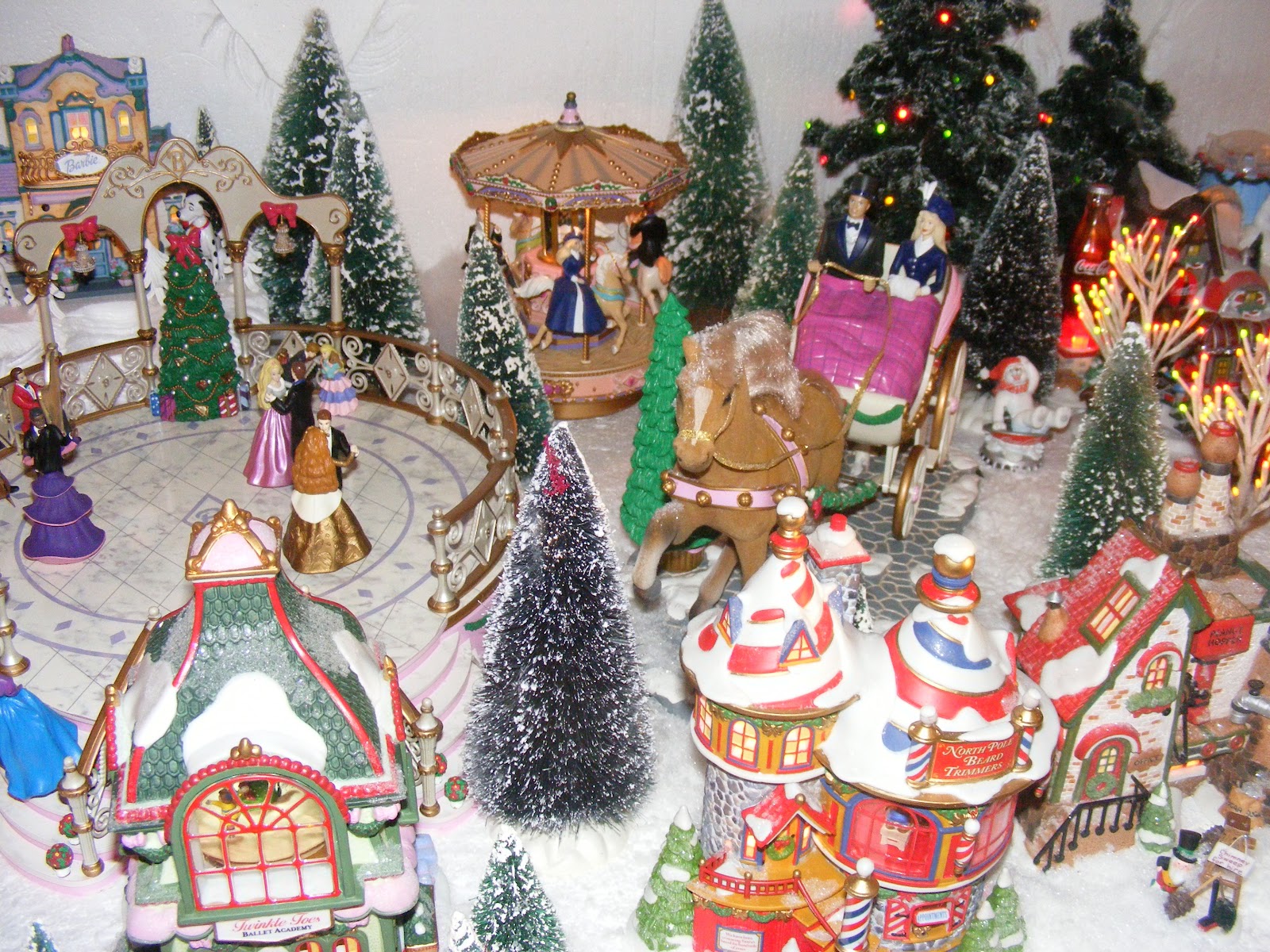 Christmas Village Fun Blog: Kim Krum's 2012 Animated North Pole Village