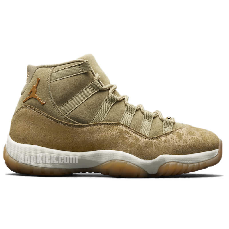 olive green air jordan 11