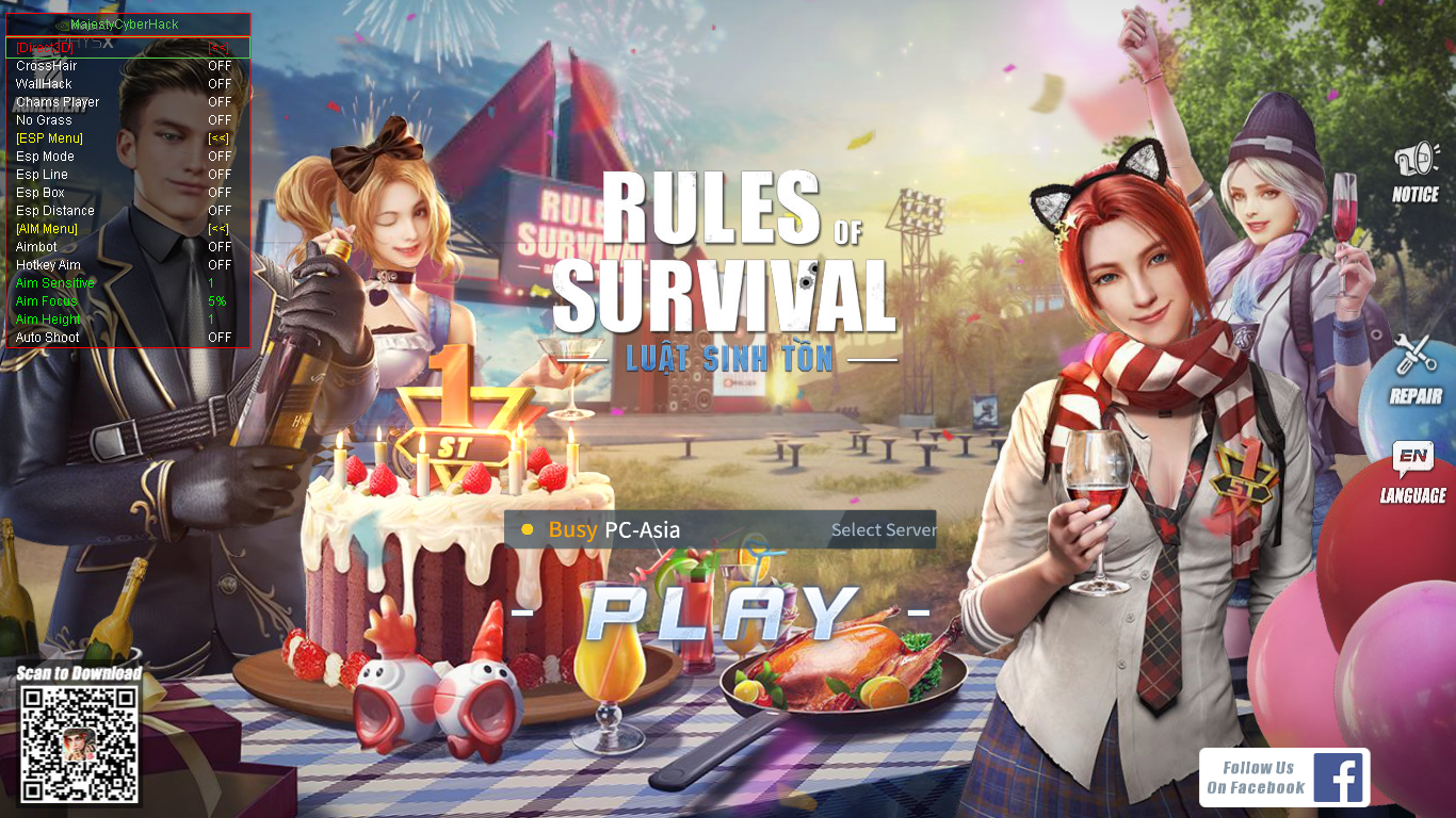 rules of survival aimbot