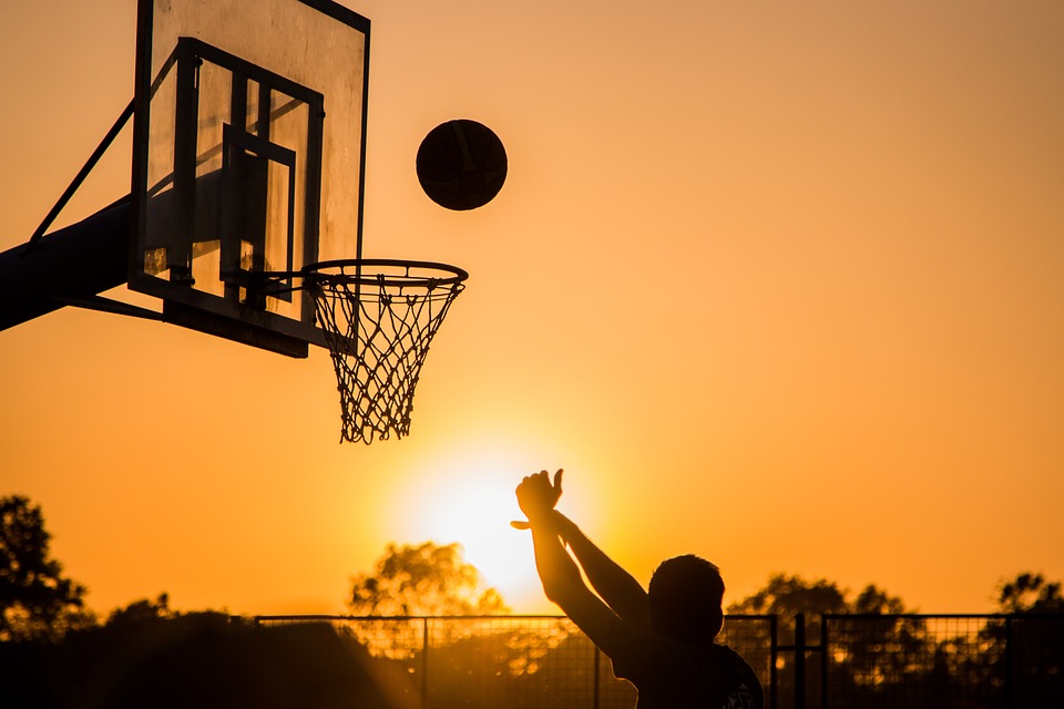 Lanzamiento de baloncesto, calentamiento específico