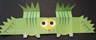 pop up cube lizard