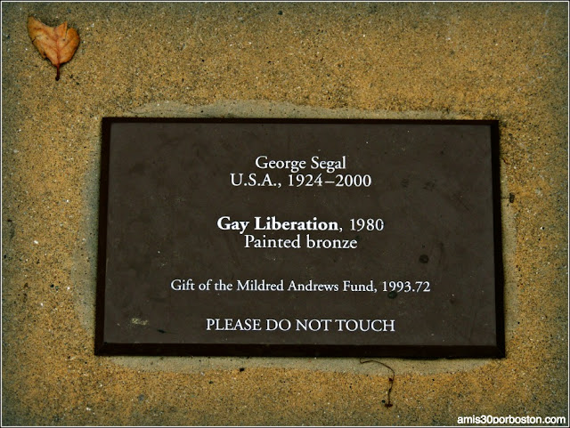  Gay Liberation, George Segal, Universidad de Stanford