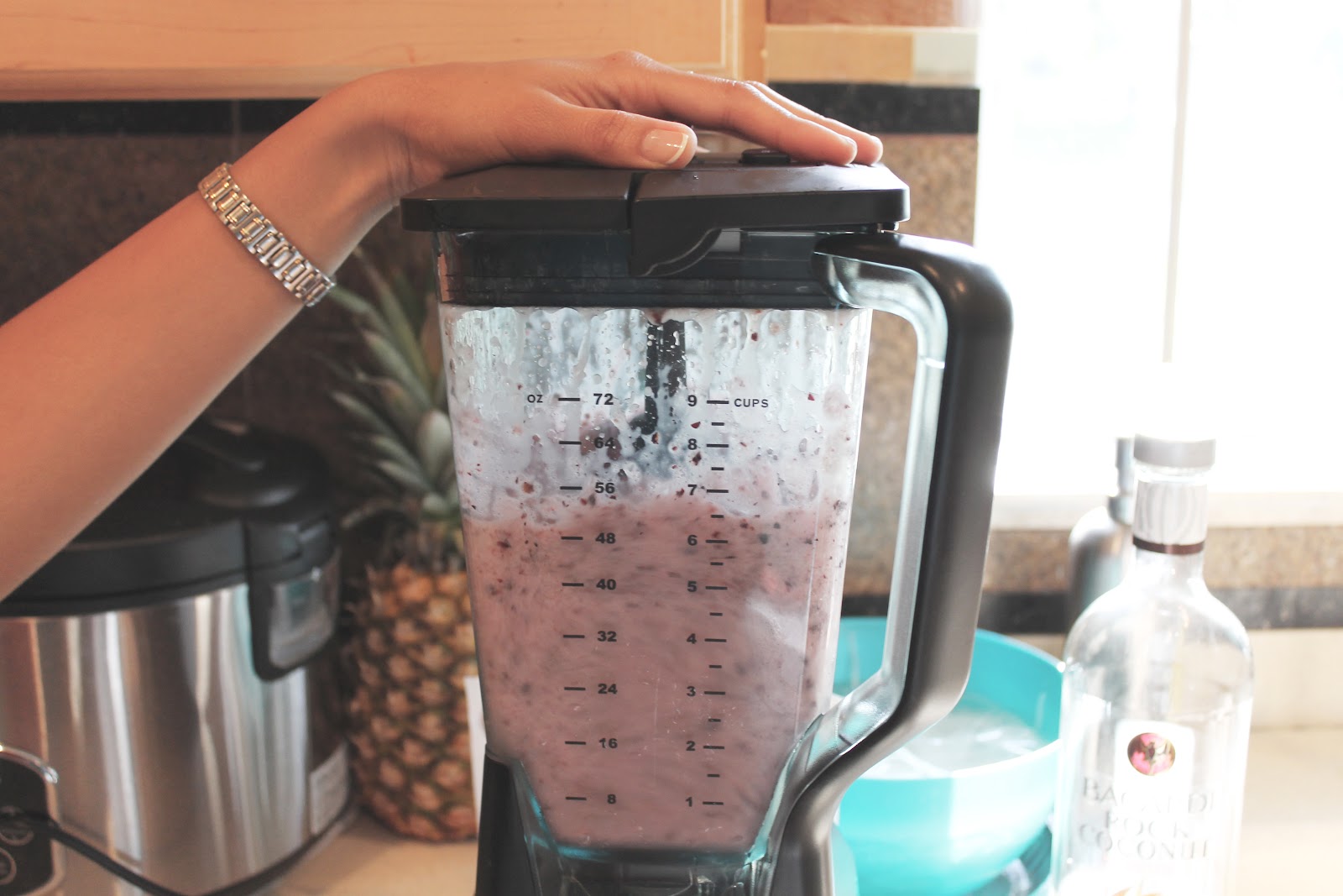 Love and Whimsy: Blueberry Pina Colada