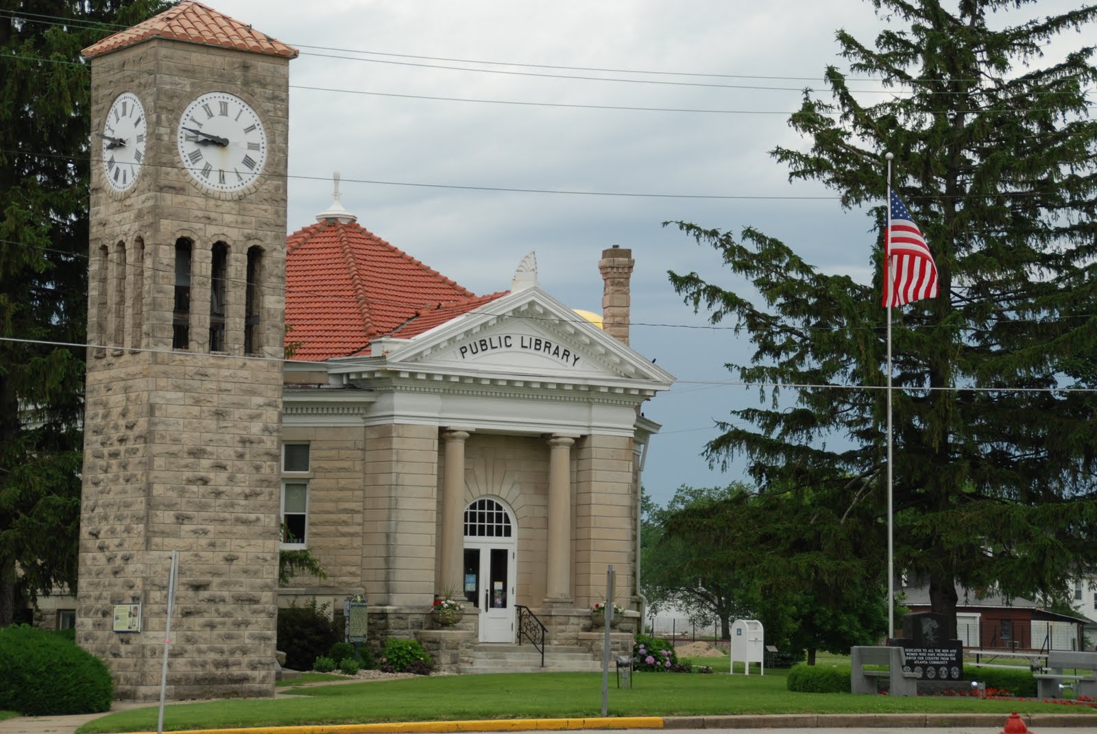 On the Road Reflections Route 66, Atlanta, Illinois