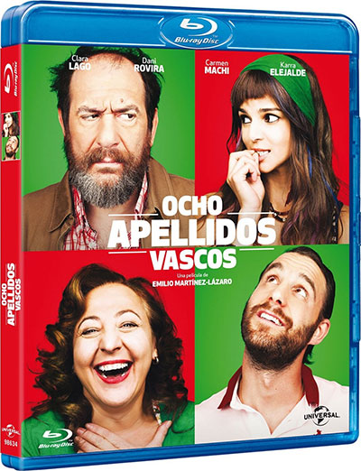 Ocho apellidos vascos (2014) 1080p BDRip Audio Español (Comedia. Romance)