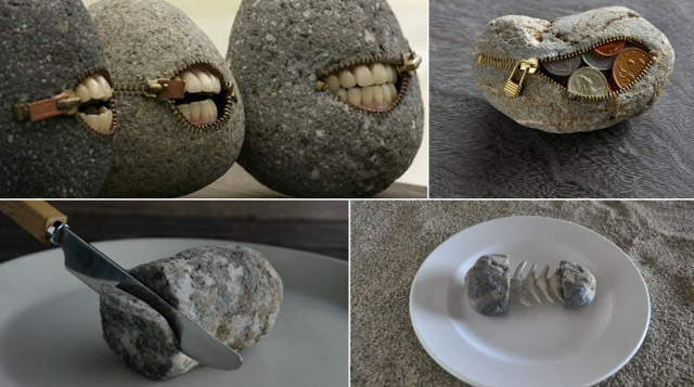 Impresionante esculturas de piedra por Hirotoshi Itoh
